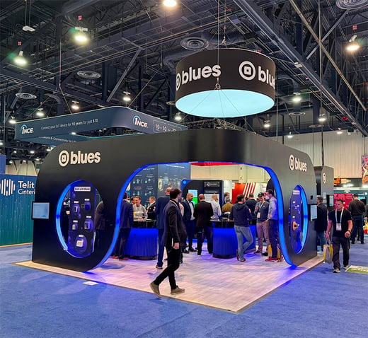 blues booth at ces 2024