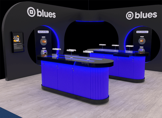 blues booth at ces